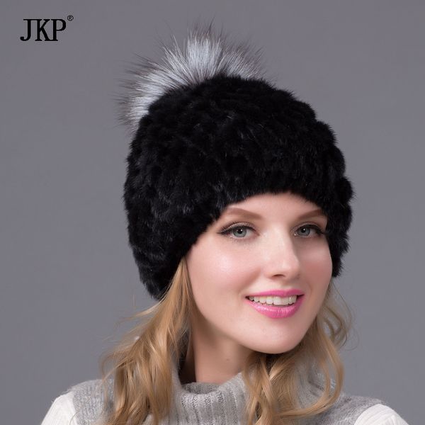 real hat for women winter knitted beanies cap with fur pom poms 2020 brand new thick female cap, Blue;gray
real hat for women winter knitted beanies cap with fur pom poms 2020 brand new thick female cap, Blue;gray