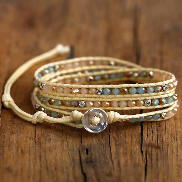 tennis diezi drop 2 colors ethnic handmade leather rope wrap bracelet 2021 natural stone beads women men, Golden;silver
tennis diezi drop 2 colors ethnic handmade leather rope wrap bracelet 2021 natural stone beads women men, Golden;silver