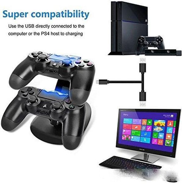 2019 new dual chargers for ps4 xbox one wireless controller 2 usb led station charging dock mount stand holder for ps4 gamepad playstation
2019 new dual chargers for ps4 xbox one wireless controller 2 usb led station charging dock mount stand holder for ps4 gamepad playstation