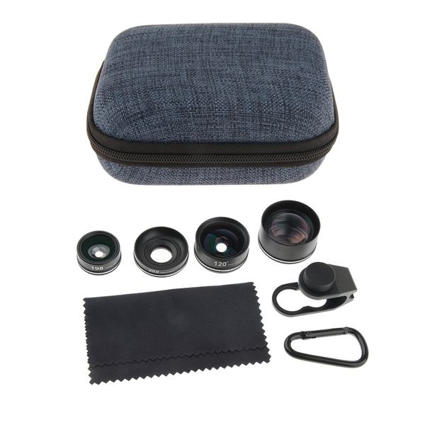 4 in 1 phone camera lens, wide angle lens+20x macro lens+198° fisheye lens+2.0x telephone lens compatible with most android and smart phone
4 in 1 phone camera lens, wide angle lens+20x macro lens+198° fisheye lens+2.0x telephone lens compatible with most android and smart phone