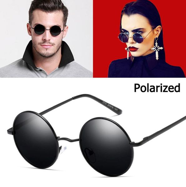 jackjad fashion vintage classic round style polarized sunglasses men women brand design retro color sun glasses, White;black
jackjad fashion vintage classic round style polarized sunglasses men women brand design retro color sun glasses, White;black
