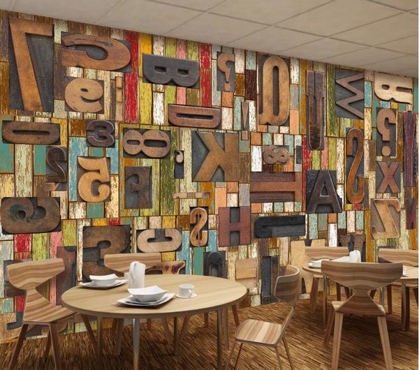 custom 3d wallpaper murals vintage wood board english letters bar restaurant cafe background wall decor mural wallpaper painting
custom 3d wallpaper murals vintage wood board english letters bar restaurant cafe background wall decor mural wallpaper painting