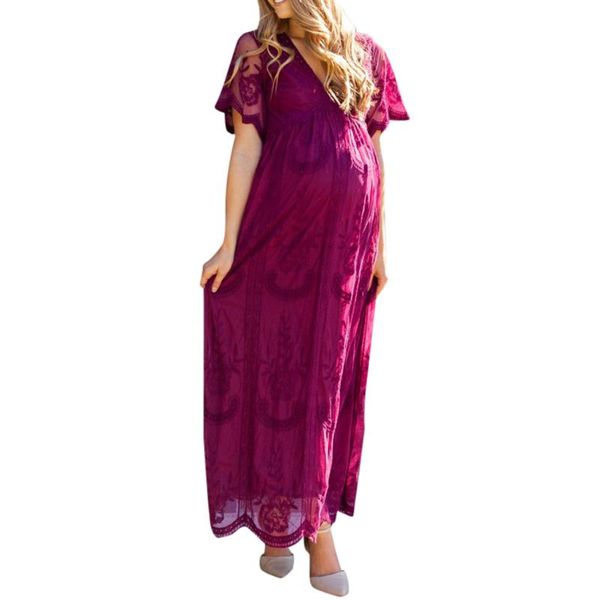 women's maternity dress off-the-shoulder v-neck short sleeve lace dress p pgraphy long gown pregnant vestidos 2020, White
women's maternity dress off-the-shoulder v-neck short sleeve lace dress p pgraphy long gown pregnant vestidos 2020, White