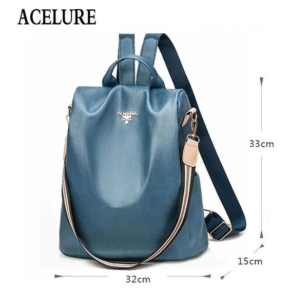 acelure female fashion backpack high capacity school bag multifunctional large men women solid pu leather bag pack bbyxwb alice_bag
acelure female fashion backpack high capacity school bag multifunctional large men women solid pu leather bag pack bbyxwb alice_bag
