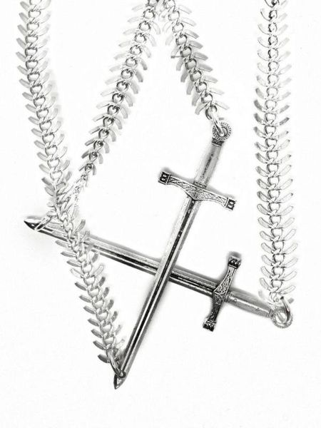 pendant necklaces fishbone sword choker gothic fashion silver color jewelry medieval worship witch or pagan gift women and men 2021
pendant necklaces fishbone sword choker gothic fashion silver color jewelry medieval worship witch or pagan gift women and men 2021