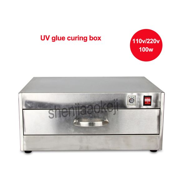 1pc 84 led lamp beads uv glue curing box led ultraviolet curing light box stainless steel uv glue oven machine 110 /220v
1pc 84 led lamp beads uv glue curing box led ultraviolet curing light box stainless steel uv glue oven machine 110 /220v