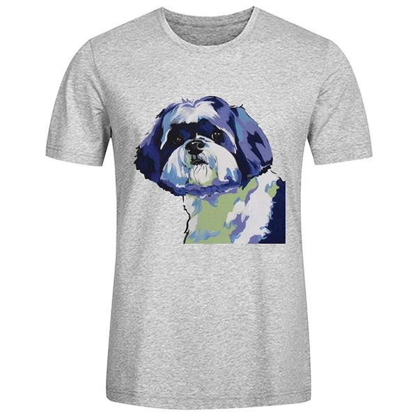 fahion mens generic t shirt shih tzu dog short sleeve grey 3d t shirt men plus size cotton tee
fahion mens generic t shirt shih tzu dog short sleeve grey 3d t shirt men plus size cotton tee
