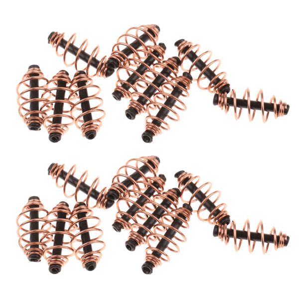 20 pieces carp fishing spring inline fishing feeder baits thrower baits cage swim feeder
20 pieces carp fishing spring inline fishing feeder baits thrower baits cage swim feeder