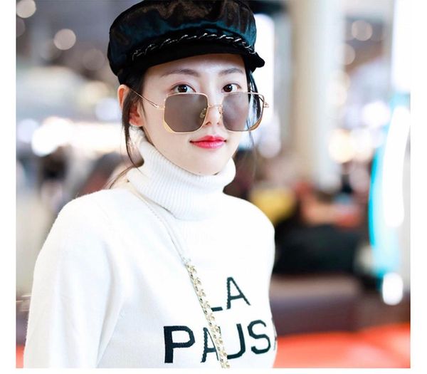 new fashion square oversized sunglasses women men brand designer sun glasses celebrity style shades, White;black
new fashion square oversized sunglasses women men brand designer sun glasses celebrity style shades, White;black