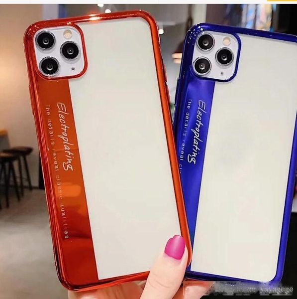 plating tpu case for iphone 11 xs max xr x 8 7 6 6s plus chromed bling luxury metallic electroplate transparent crystal clear cover
plating tpu case for iphone 11 xs max xr x 8 7 6 6s plus chromed bling luxury metallic electroplate transparent crystal clear cover