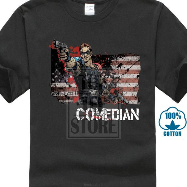 watchmen movie comedian licensed t shirt