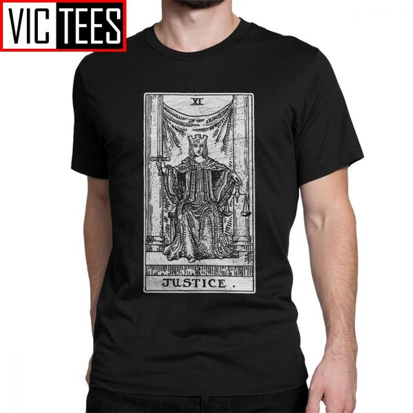 justice tarot card t-shirts major arcana fortune telling occult t shirt men's cotton amazing the magician tee shirt short sleeve
justice tarot card t-shirts major arcana fortune telling occult t shirt men's cotton amazing the magician tee shirt short sleeve
