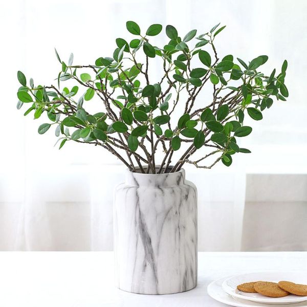decorative flowers & wreaths diy 5pcs/lot real touch glue plastic green leaf artificial plants for el bedroom home living room
decorative flowers & wreaths diy 5pcs/lot real touch glue plastic green leaf artificial plants for el bedroom home living room