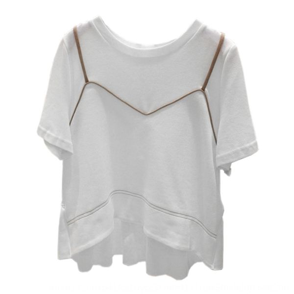 short-sleeved t-shirt women's coat t-shirt summer 2020 new korean style trendy loose fake two-piece large size women's clothing xs, Black
short-sleeved t-shirt women's coat t-shirt summer 2020 new korean style trendy loose fake two-piece large size women's clothing xs, Black