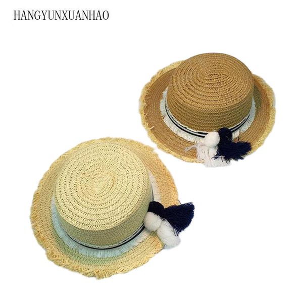 wide brim hats lady boater sun caps ribbon tassels flat straw beach hat panama summer for women snapback gorras, Blue;gray
wide brim hats lady boater sun caps ribbon tassels flat straw beach hat panama summer for women snapback gorras, Blue;gray