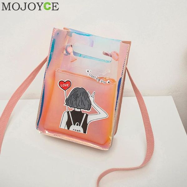 2pcs/set pvc laser shoulder bag organizer pouch purse bags jelly cell phone handbags hologram shoulder bags korea style
2pcs/set pvc laser shoulder bag organizer pouch purse bags jelly cell phone handbags hologram shoulder bags korea style