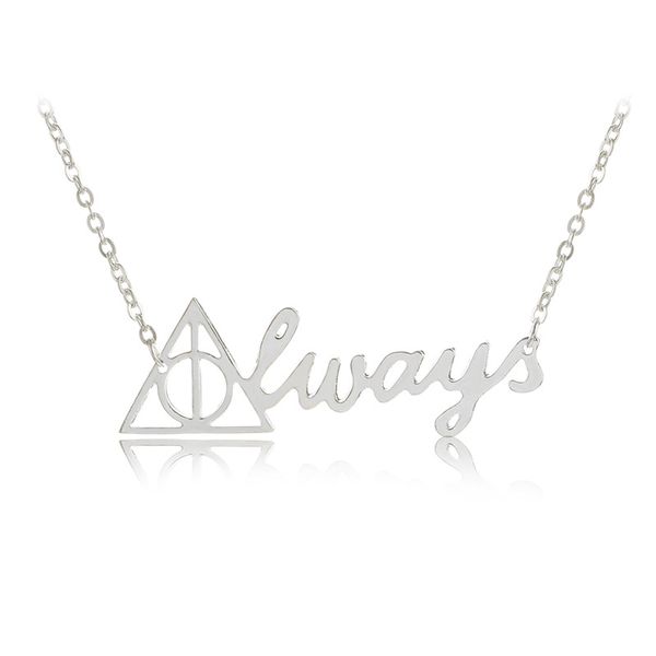 fashion vintage triangular harry always necklace pendant death hallows necklaces pendants for women wedding jewelry, Silver
fashion vintage triangular harry always necklace pendant death hallows necklaces pendants for women wedding jewelry, Silver