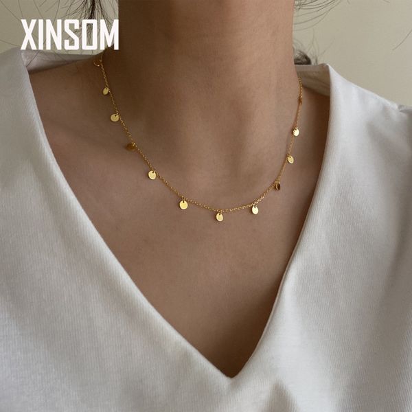 xinsom korean fashion chokers necklace for women gold silver color short chain statement necklace fashion jewelry gift 20xs871, Golden;silver
xinsom korean fashion chokers necklace for women gold silver color short chain statement necklace fashion jewelry gift 20xs871, Golden;silver