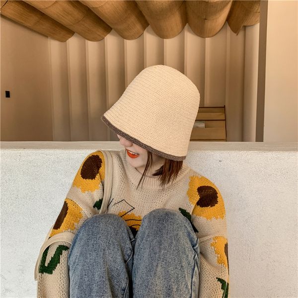 spring fall wool outdoor braided hat female korean fashion all-match sunscreen bucket caps head cover, Blue;gray
spring fall wool outdoor braided hat female korean fashion all-match sunscreen bucket caps head cover, Blue;gray