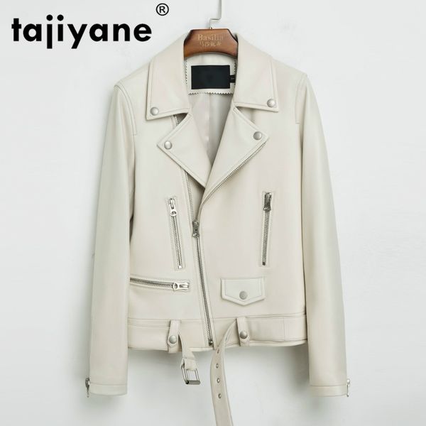 women's leather & faux real genuine jacket women clothes 2021 korean elegant sheepskin coat white female chaqueta mujer t2268, Black
women's leather & faux real genuine jacket women clothes 2021 korean elegant sheepskin coat white female chaqueta mujer t2268, Black