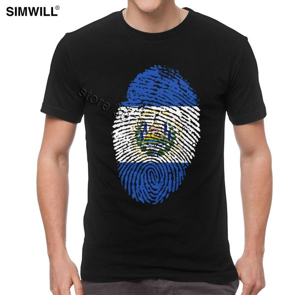 vintage el salvador fingerprint t shirts men's funny short sleeved cotton t-shirt crew neck national pride tees big size
vintage el salvador fingerprint t shirts men's funny short sleeved cotton t-shirt crew neck national pride tees big size