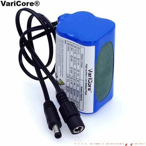 consumer electronics varicore protect 7.4 v 5200 mah 8.4 v 18650 li-lon battery bike lights head lamp special battery pack dc 5.5*2.1mm
consumer electronics varicore protect 7.4 v 5200 mah 8.4 v 18650 li-lon battery bike lights head lamp special battery pack dc 5.5*2.1mm