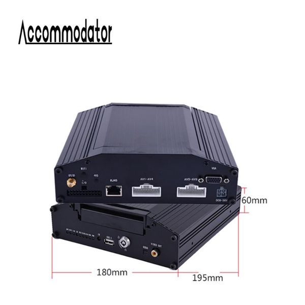 h.264 8 channels hdd sd card vehicle car trailer truck taxi school bus ahd 720p gps mobile dvr, Black;white
h.264 8 channels hdd sd card vehicle car trailer truck taxi school bus ahd 720p gps mobile dvr, Black;white