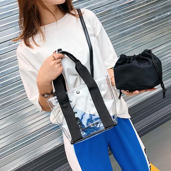2020 women pvc transparent shopping totes women summer beach waterproof messenger handbags fashion casual travel crossbody bag
2020 women pvc transparent shopping totes women summer beach waterproof messenger handbags fashion casual travel crossbody bag
