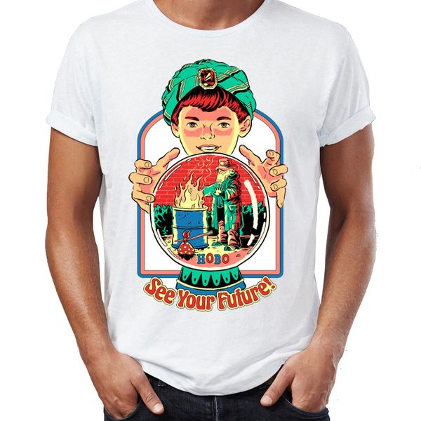 men's t shirt dark humor dry humor joke see your future as a hobo funny gift for friend printed tee
men's t shirt dark humor dry humor joke see your future as a hobo funny gift for friend printed tee
