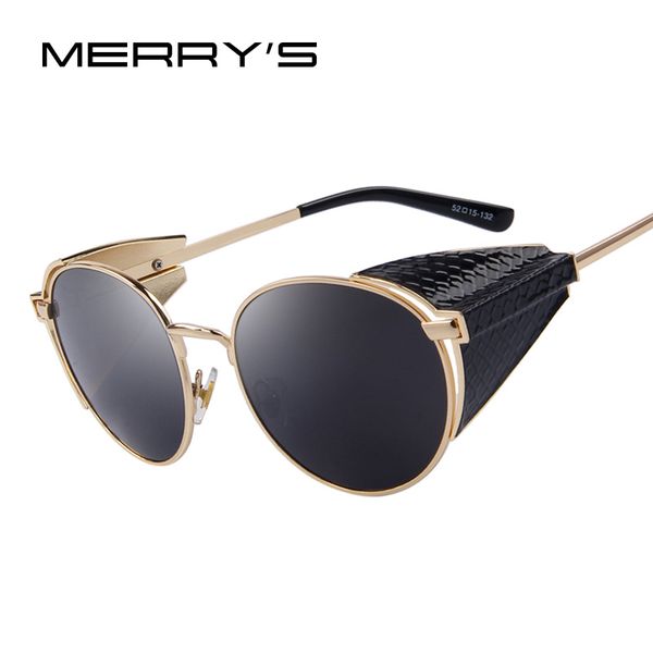 sunglasses merry's men retro steampunk women gothic coating mirror round circle lens uv400, White;black
sunglasses merry's men retro steampunk women gothic coating mirror round circle lens uv400, White;black