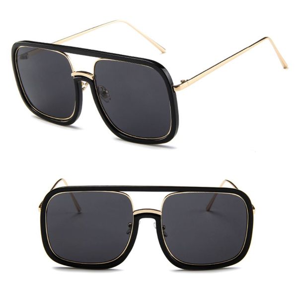 sunglasses square flat fashion unique personality eyeglasses eyes protection large frame uv400 sun glasses eyewear, White;black
sunglasses square flat fashion unique personality eyeglasses eyes protection large frame uv400 sun glasses eyewear, White;black