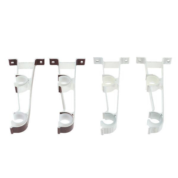 2 set adjustable sturdy aluminium alloy drapery double curtain rod bracket holder suit for 2.8cm diameter rod
2 set adjustable sturdy aluminium alloy drapery double curtain rod bracket holder suit for 2.8cm diameter rod