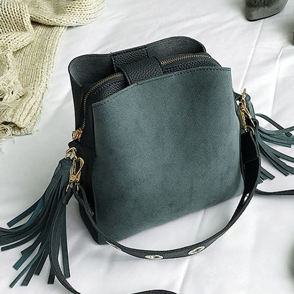 2020 fashion scrub women bucket bag vintage tassel messenger bag shoulder bag simple crossbody tote
2020 fashion scrub women bucket bag vintage tassel messenger bag shoulder bag simple crossbody tote