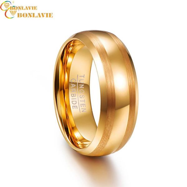 bonlavie gold color men rings tungsten carbide wedding bands anillos para hombres male pierscienie, Slivery;golden
bonlavie gold color men rings tungsten carbide wedding bands anillos para hombres male pierscienie, Slivery;golden