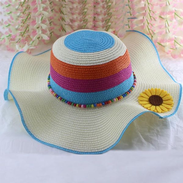 popular new ladies straw hat sun flower stitching woven straw hat 2020 sweet rainbow sunscreen bbeach summer girl sun, Blue;gray
popular new ladies straw hat sun flower stitching woven straw hat 2020 sweet rainbow sunscreen bbeach summer girl sun, Blue;gray