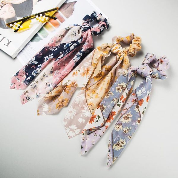 hair accessories 2021 bohemian soft silk chiffon print flower scrunchies ponytail holder long elastic bow scarf woman party bands
hair accessories 2021 bohemian soft silk chiffon print flower scrunchies ponytail holder long elastic bow scarf woman party bands