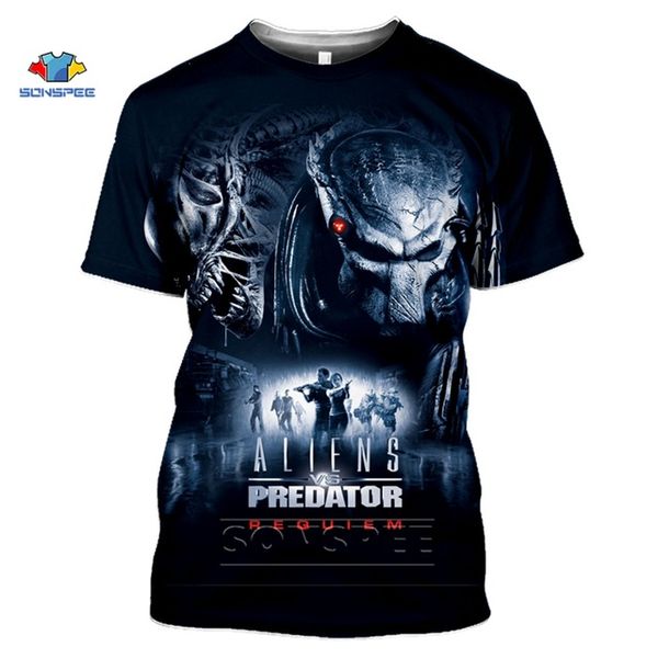 the predator movie pullover 3d print shirts hippie aesthetic comics men clothing