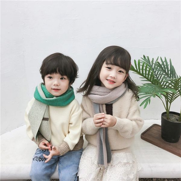 scarves manboy 2021 children lovely scarf boy and girl wool ab side 9 colors (size: 20*138cm), Blue;gray
scarves manboy 2021 children lovely scarf boy and girl wool ab side 9 colors (size: 20*138cm), Blue;gray