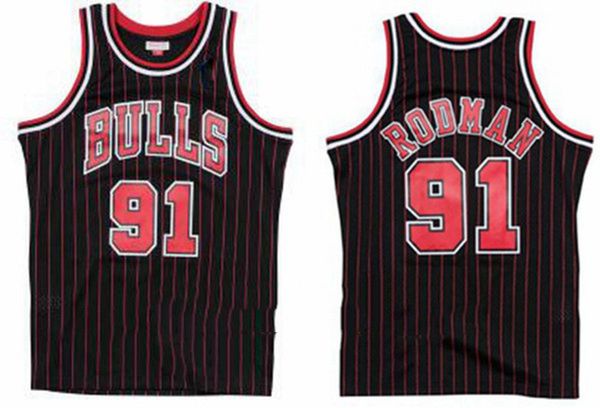 mens throwback chicago bulls jersey 91 dennis rodman reteo red black white mitchell & ness road hardwoods vintage basketball jerseys, Black;red
mens throwback chicago bulls jersey 91 dennis rodman reteo red black white mitchell & ness road hardwoods vintage basketball jerseys, Black;red