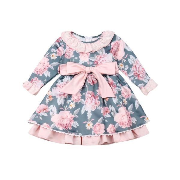 girl's dresses toddler children kid baby girls princess floral print wedding party birthday little dress vestidos 2-6 years, Red;yellow
girl's dresses toddler children kid baby girls princess floral print wedding party birthday little dress vestidos 2-6 years, Red;yellow