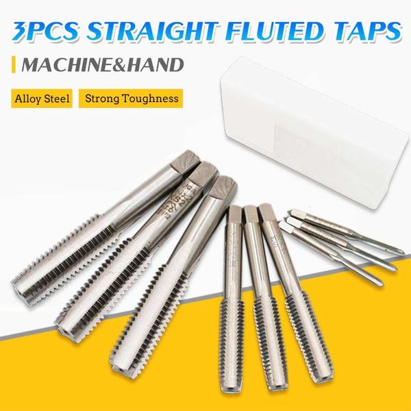 3pcs/set m10, m12, m14, m16, m18, m20 hss hand tap set screw thread metric right hand drill set bottoming taps tools
3pcs/set m10, m12, m14, m16, m18, m20 hss hand tap set screw thread metric right hand drill set bottoming taps tools