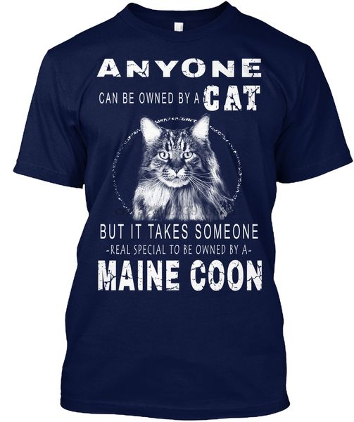 men t shirt maine coon cat person t-shirt women t-shirt