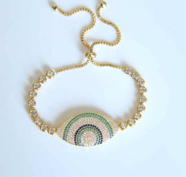 classic blue evil eye micro pave cz turquoises charm bracelet big eye brilliant tennis chain bangle bracelet femme big jewelry, Golden;silver
classic blue evil eye micro pave cz turquoises charm bracelet big eye brilliant tennis chain bangle bracelet femme big jewelry, Golden;silver