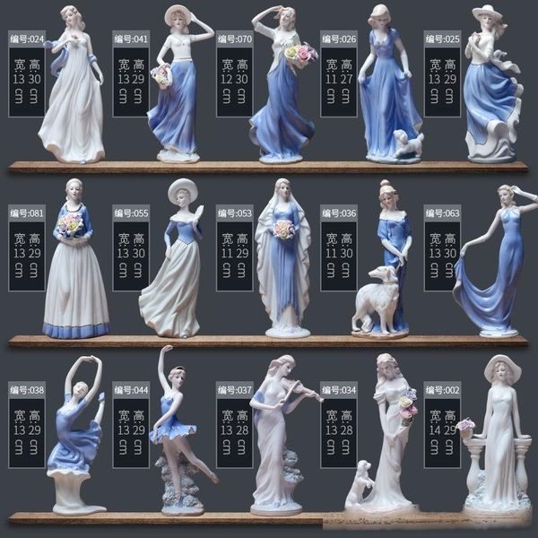 european ceramic beauty figurine home deskfurnishing crafts decoration western lady girls porcelain handicraft ornament wed t200331
european ceramic beauty figurine home deskfurnishing crafts decoration western lady girls porcelain handicraft ornament wed t200331