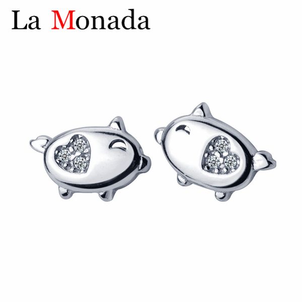 stud 100% 925 solid real sterling silver animal pig heart cz earrings gift for girls kids lady wholesale, Golden;silver
stud 100% 925 solid real sterling silver animal pig heart cz earrings gift for girls kids lady wholesale, Golden;silver