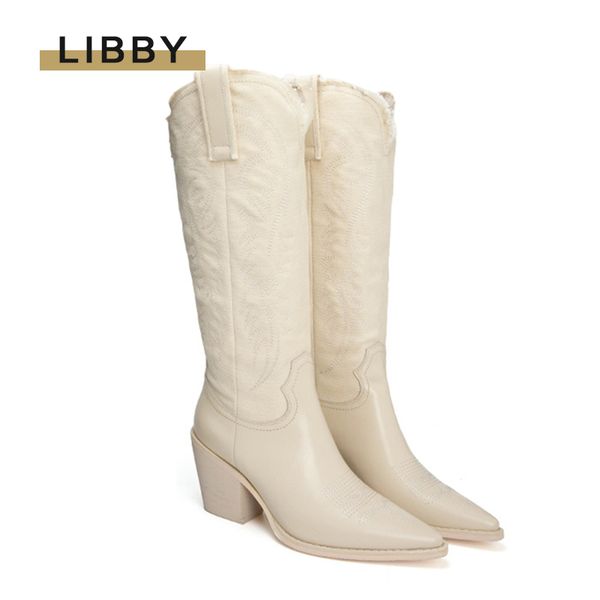 boots designer women shoes embroidery canvas white knee long western wedge heel knight slim fit pointed toe high, Black
boots designer women shoes embroidery canvas white knee long western wedge heel knight slim fit pointed toe high, Black