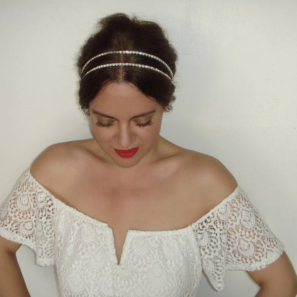 other double layers bohemian crystal headbands for women rhinestone hairbands elastic chain bridal party wedding hair accessories, Golden;white
other double layers bohemian crystal headbands for women rhinestone hairbands elastic chain bridal party wedding hair accessories, Golden;white