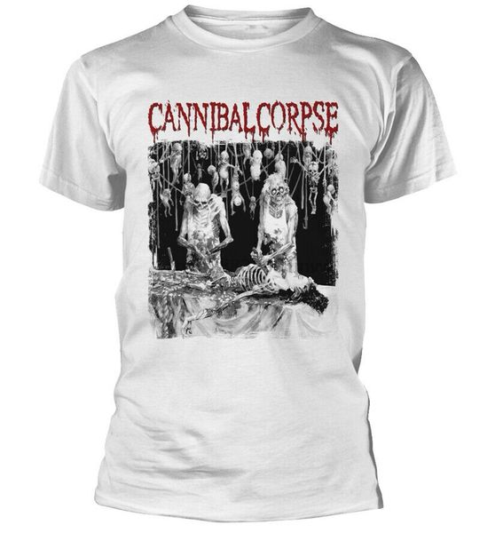 cannibal corpse butchered at birth white shirt death metal t-shirt officl short sleeve o-neck cotton t shirt 
cannibal corpse butchered at birth white shirt death metal t-shirt officl short sleeve o-neck cotton t shirt