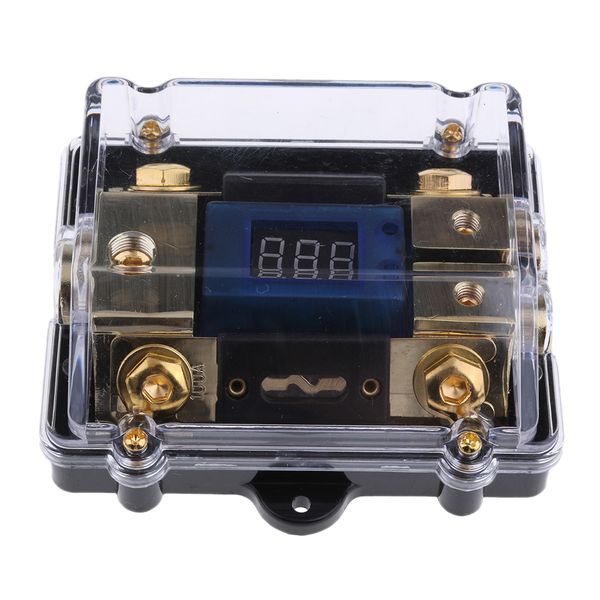 1 piece 100a 2 way car audio digital fuse power block speaker distribution holder gold plate easy use
1 piece 100a 2 way car audio digital fuse power block speaker distribution holder gold plate easy use