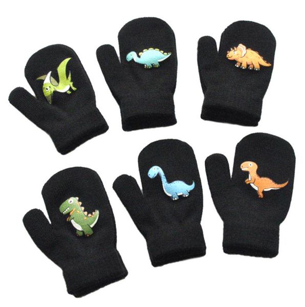 1-5y children gloves winter thicken lovely boys girls warm fleece knitting glove cute cartoon dinosaur pattern bobby kids gloves sale f91101, White
1-5y children gloves winter thicken lovely boys girls warm fleece knitting glove cute cartoon dinosaur pattern bobby kids gloves sale f91101, White